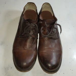Frye mens dress shoe brown size 11